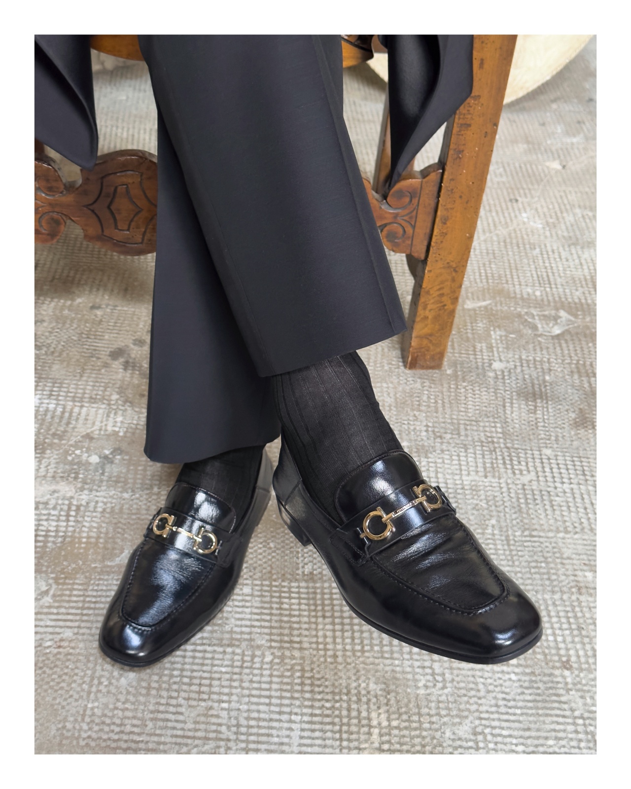 الكلاسيكيّة بأسلوب Ferragamo.