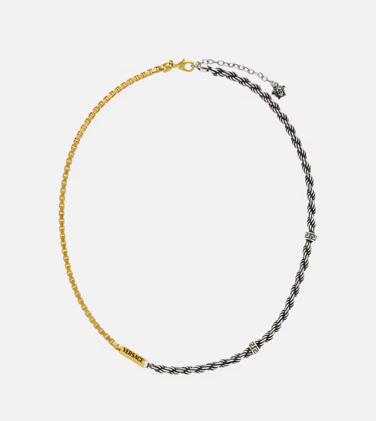 سلسلة ثنائية المعدن بتفاصيل مميزة 