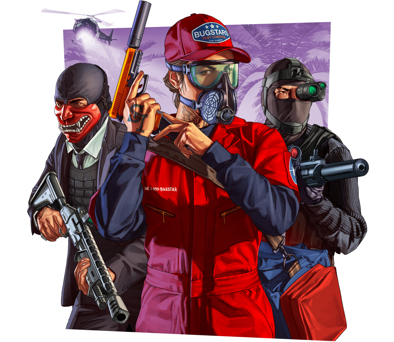 لعبة Grand Theft Auto V ونسختها الإلكترونية GTA Online