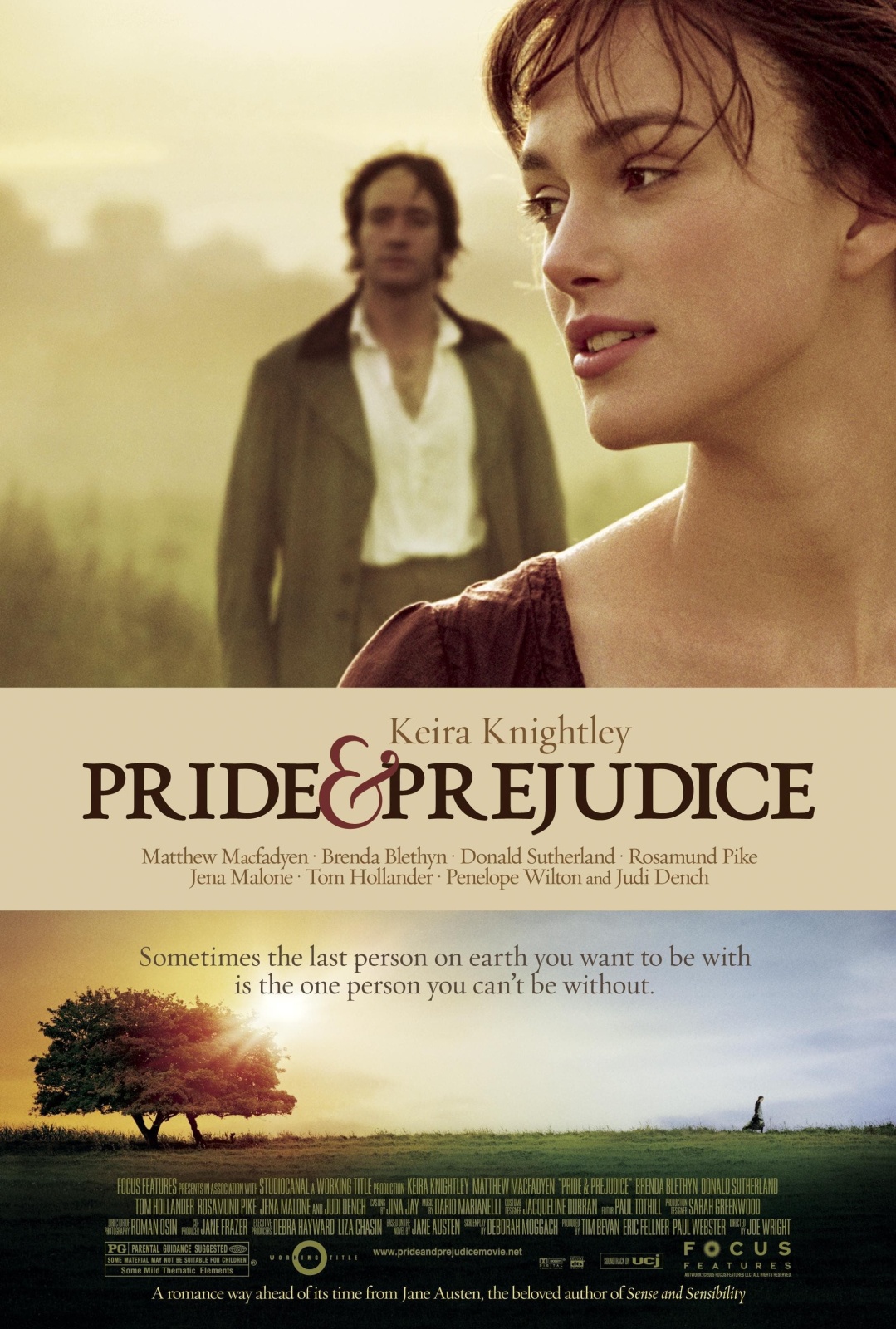 لا يزال "Pride & Prejudice" يحظى بمكانة مرموقة بين قوائم الأفلام الأكثر مشاهدة