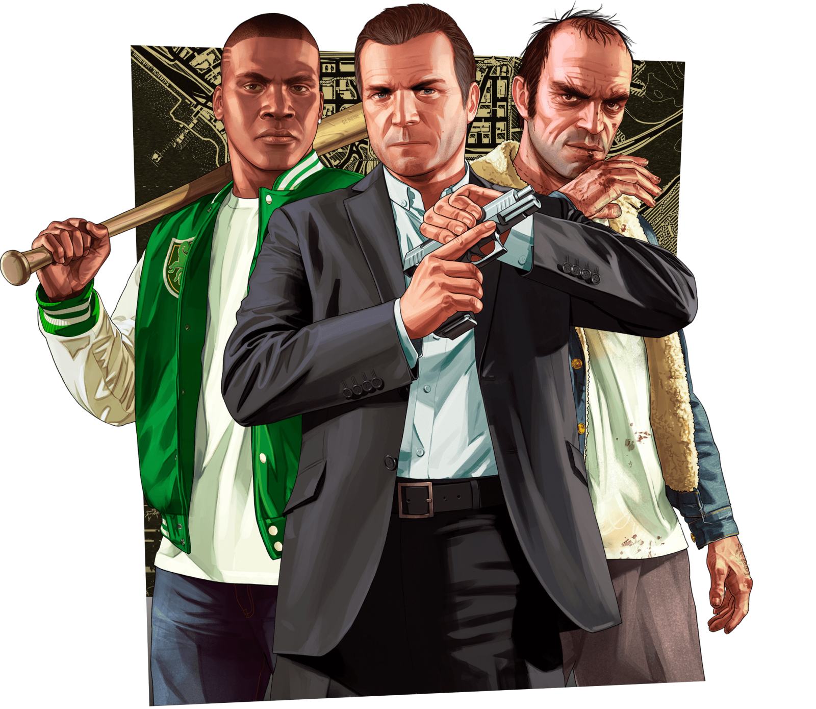 لعبة Grand Theft Auto V ونسختها الإلكترونية GTA Online