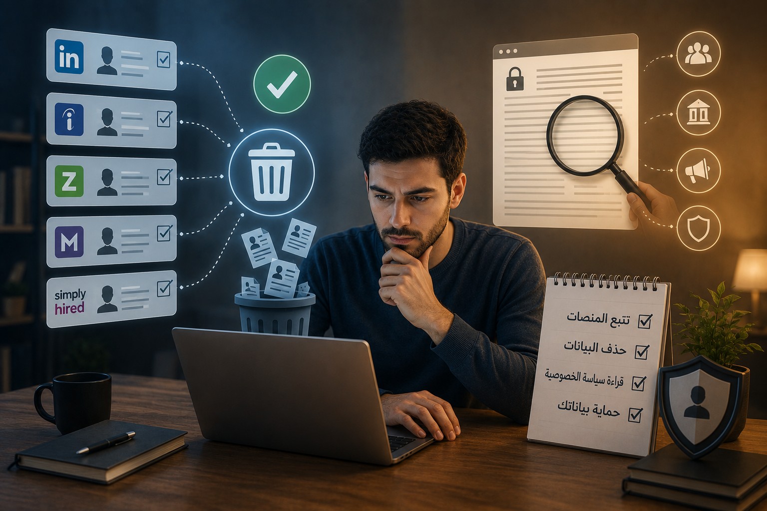 الطريقة الصحيحة للتعامل مع منصات التوظيف