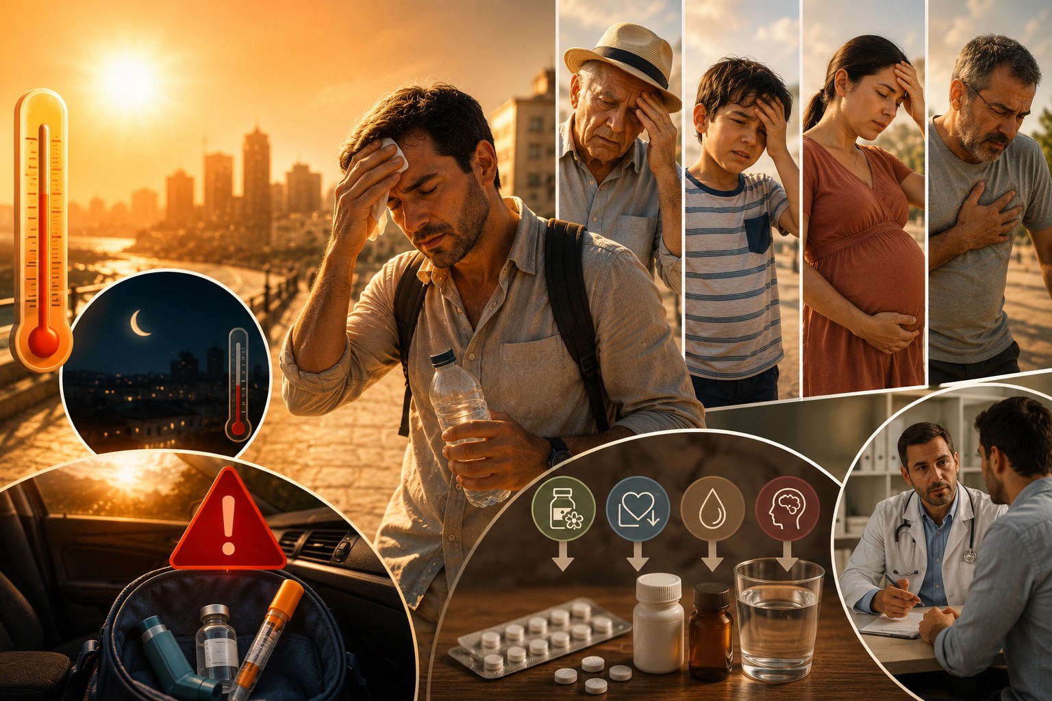 نتائج ارتفاع درجات الحرارة