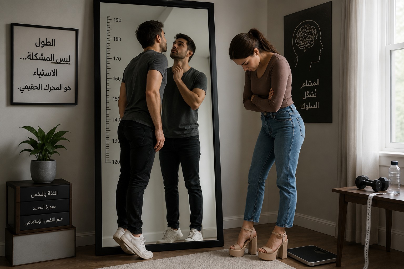 تأثير الاستياء من الطول على الفرد