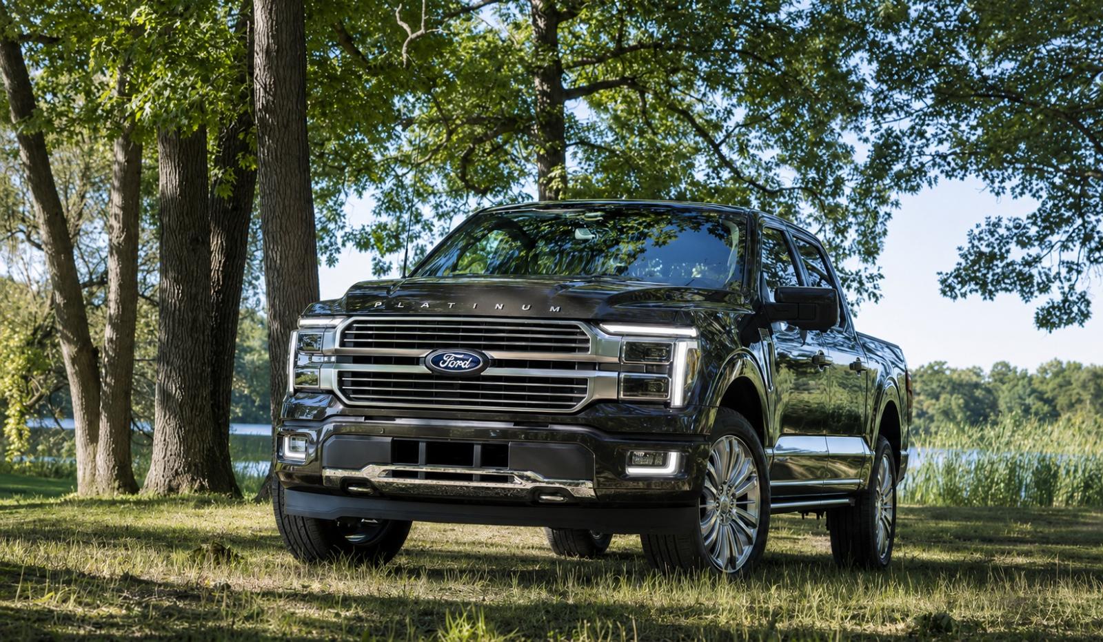 من عائلة F-Series الأسطورية.. F-150 بلاتينيوم بإطلالتها الفاخرة 