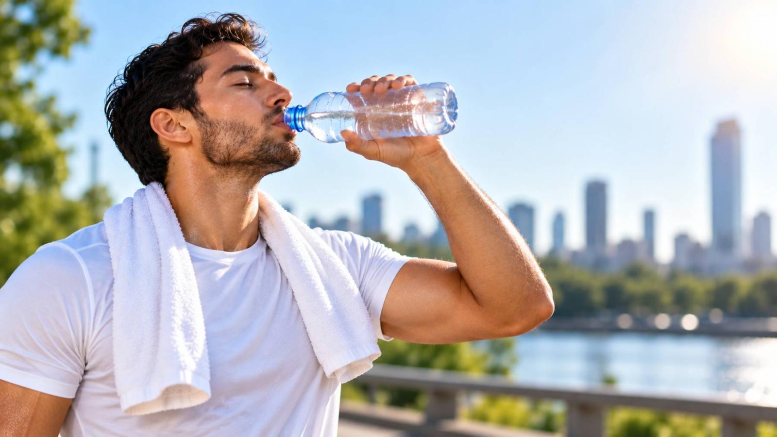 الماء البارد بعد التمرين 