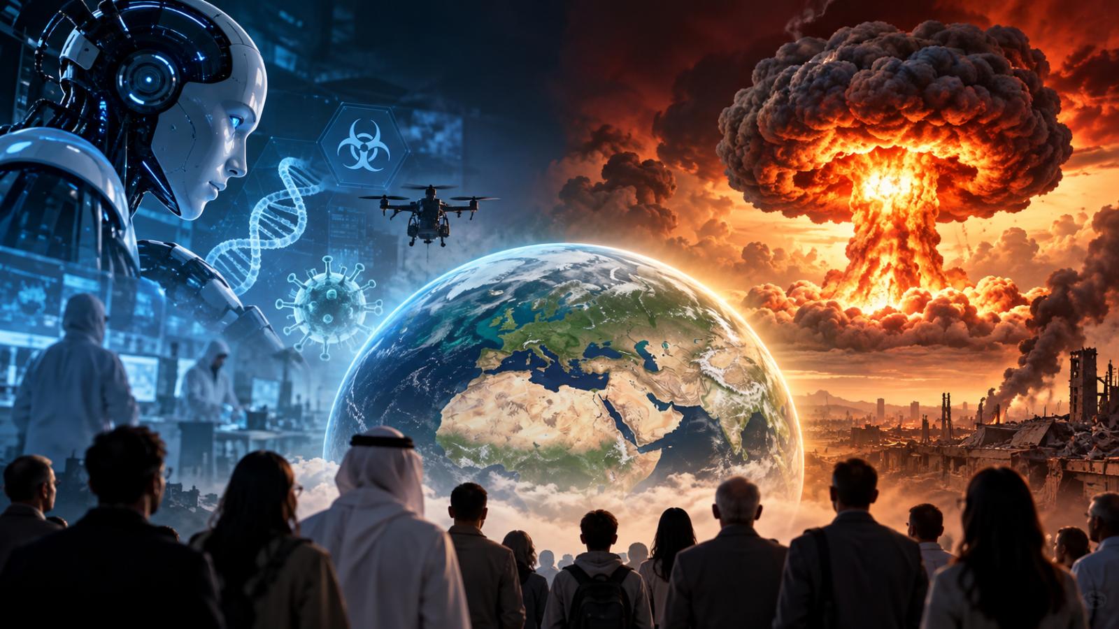 الذكاء الاصطناعي والسلاح النووي يهددان البشرية