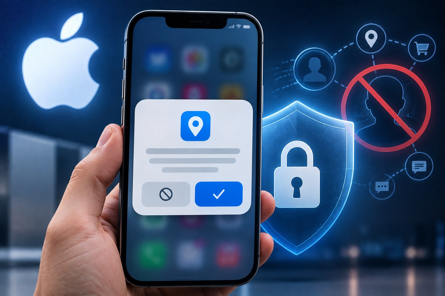 تجسدت رؤيتها في تحديث نظام التشغيل iOS 14.5 الذي أطلق ميزة شفافية تتبع التطبيقات (App Tracking Transparency - ATT). 