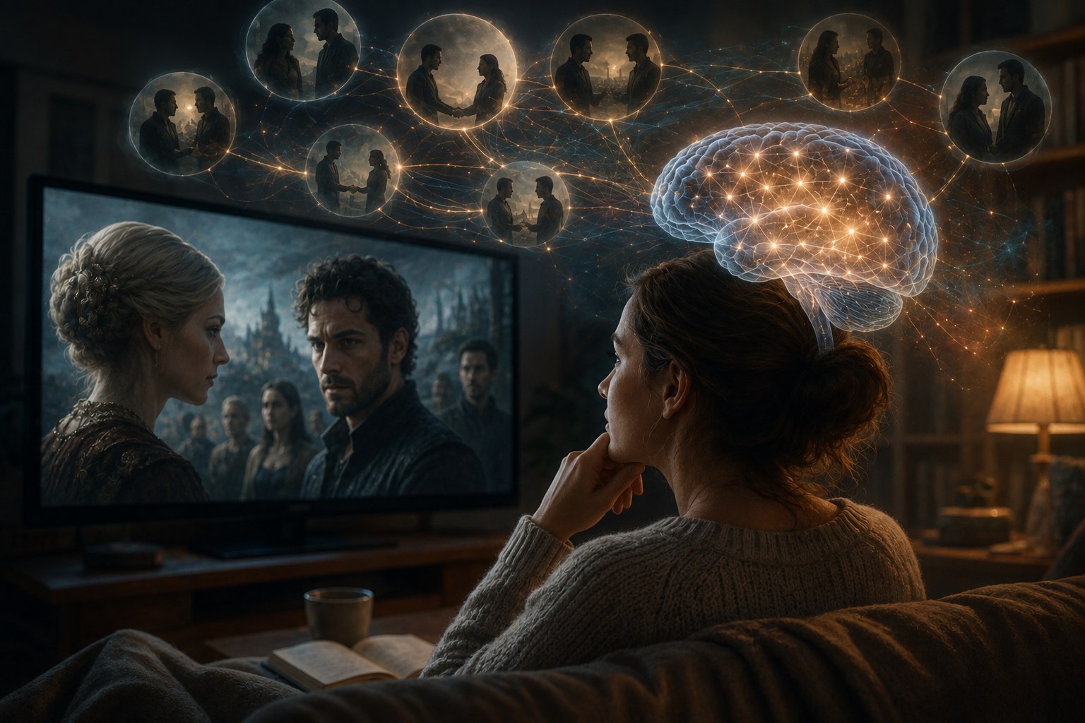 تؤدي الروايات، والدراما، والأعمال الفنية دورًا محوريًا في محاكاة الواقع الاجتماعي 