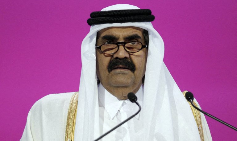  الشيخ حمد بن خليفة آل ثاني- المصدر:AFP