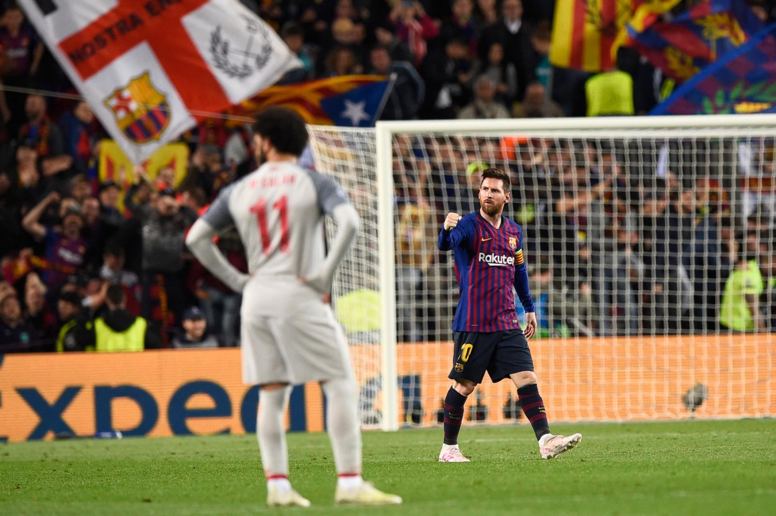 ميسي ومحمد صلاح