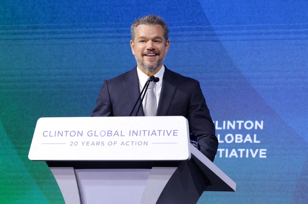 الممثل  Matt Damon يستعيد وزنه المثالي بحمية غير معقدة