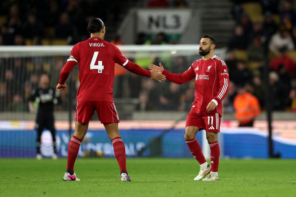 محمد صلاح و فان دايك