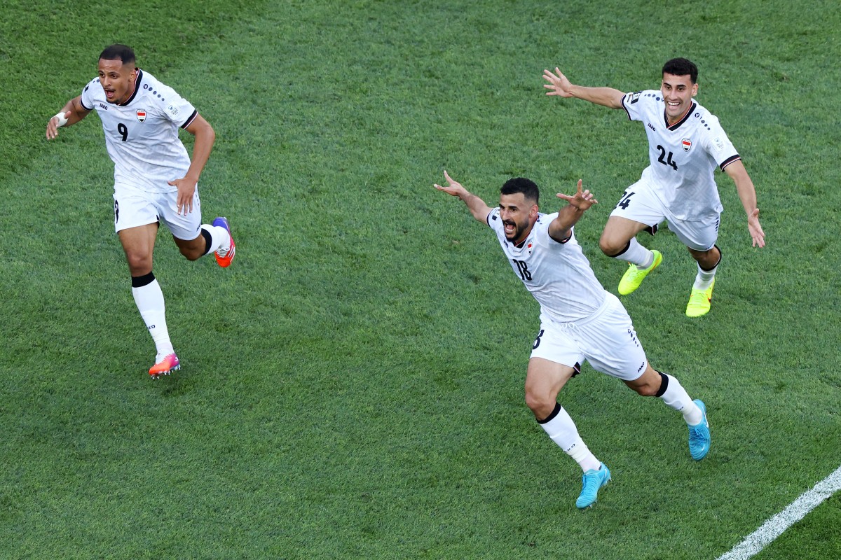 لاعبو منتخب العراق