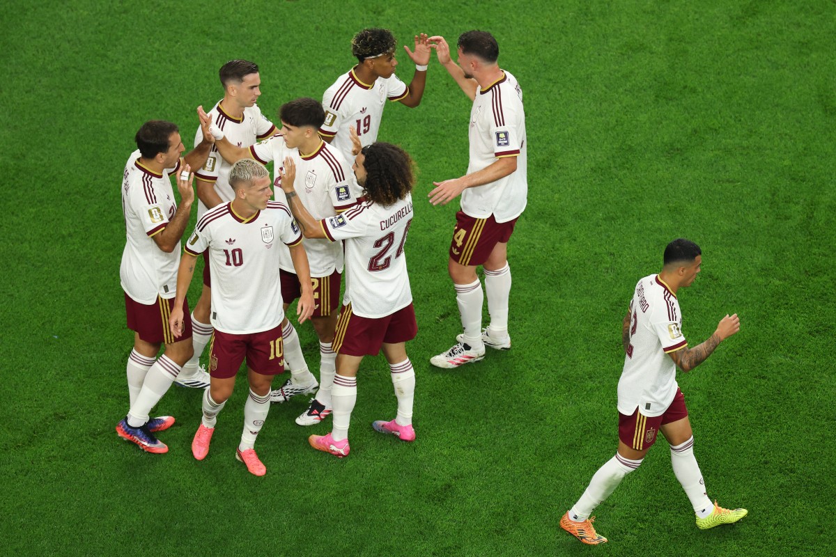 بعض لاعبي منتخب أسبانيا