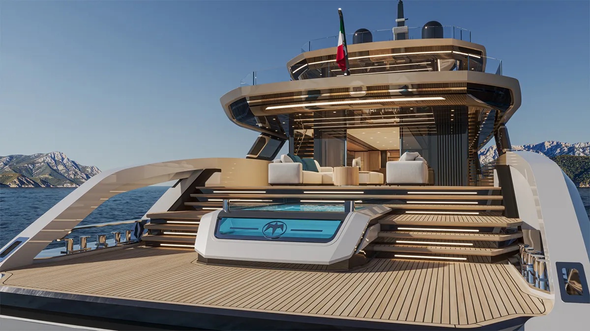 اليخت الفاخر Dom 155.. منزل عائم بمواصفات استثنائية