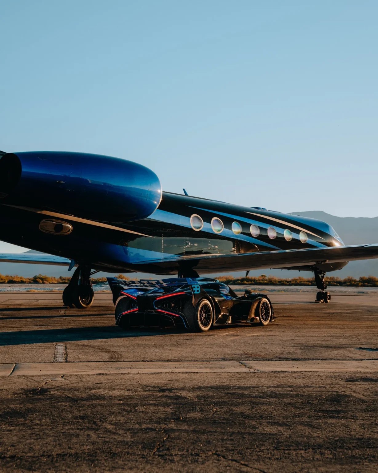 بوغاتي بوليد وغلف ستريم G550-
