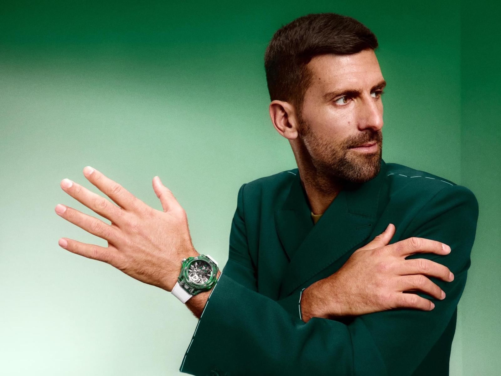 ساعة Tourbillon Novak Djokovic Goat Edition Green