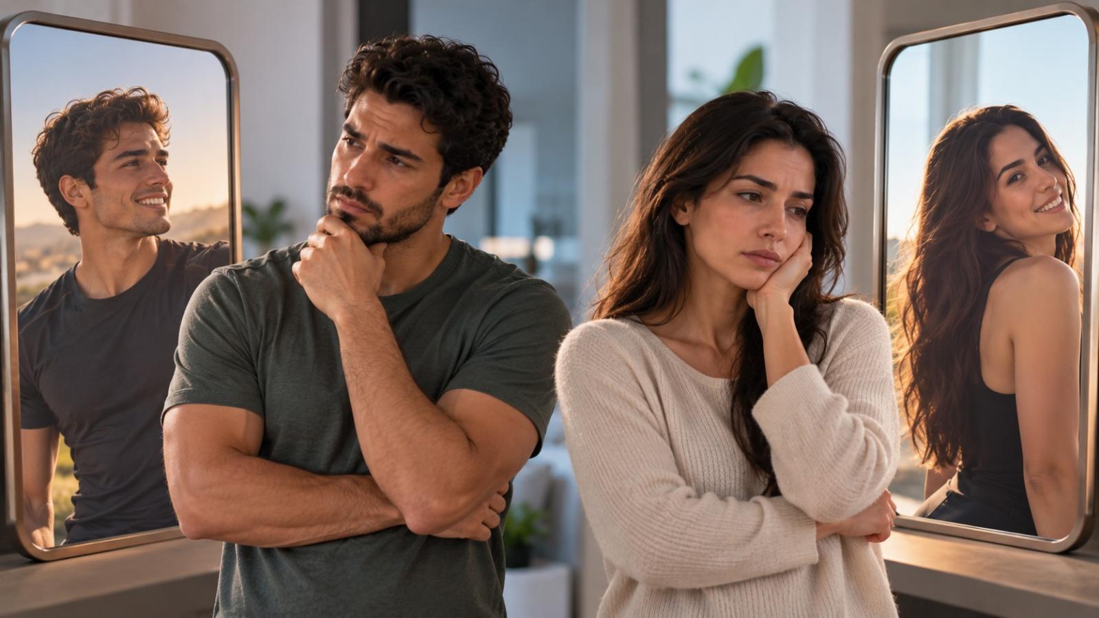 المقارنة الذاتية بين الرجل والمرأة