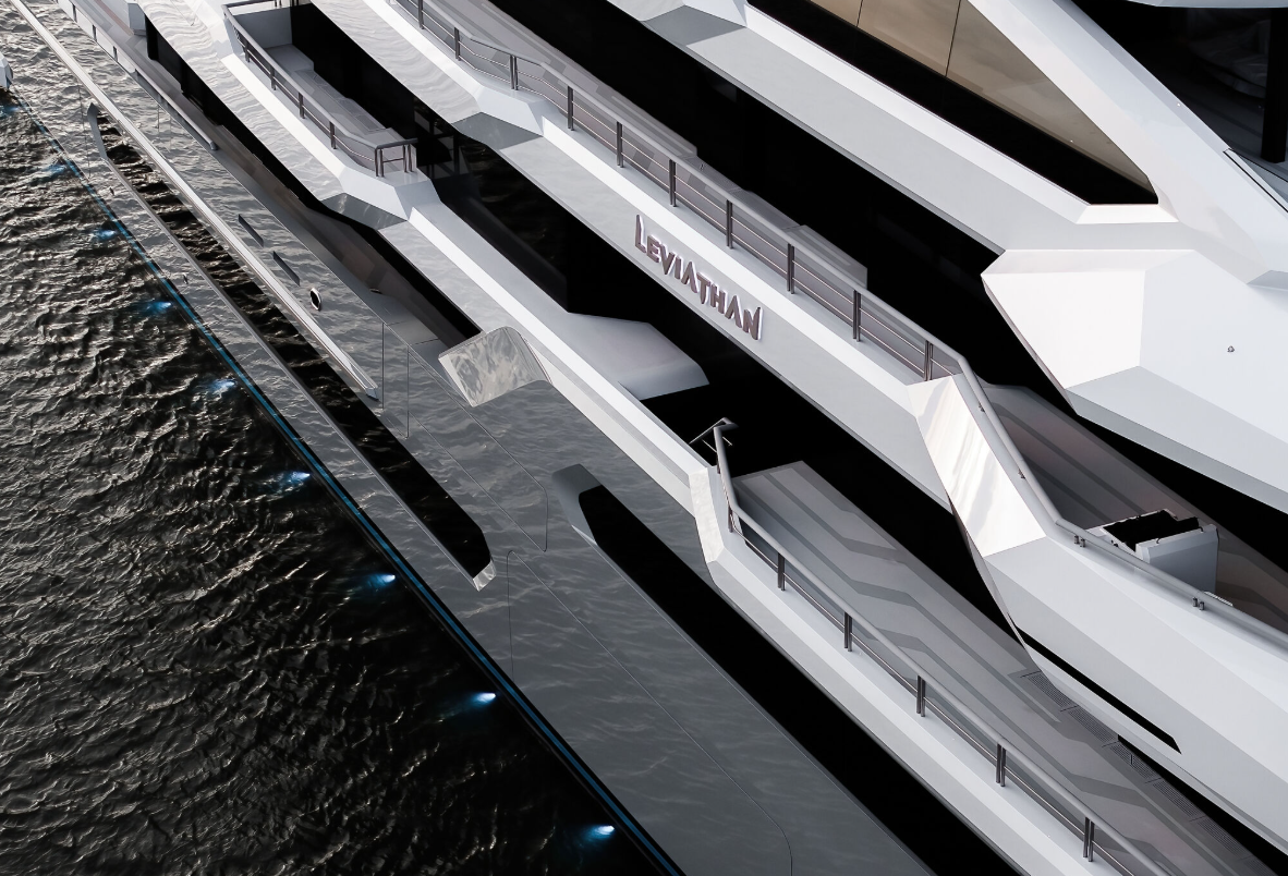 تصميم ليفياثان الصارم وهيكله القوي يصنعان منصة أداء بحرية فائقة 