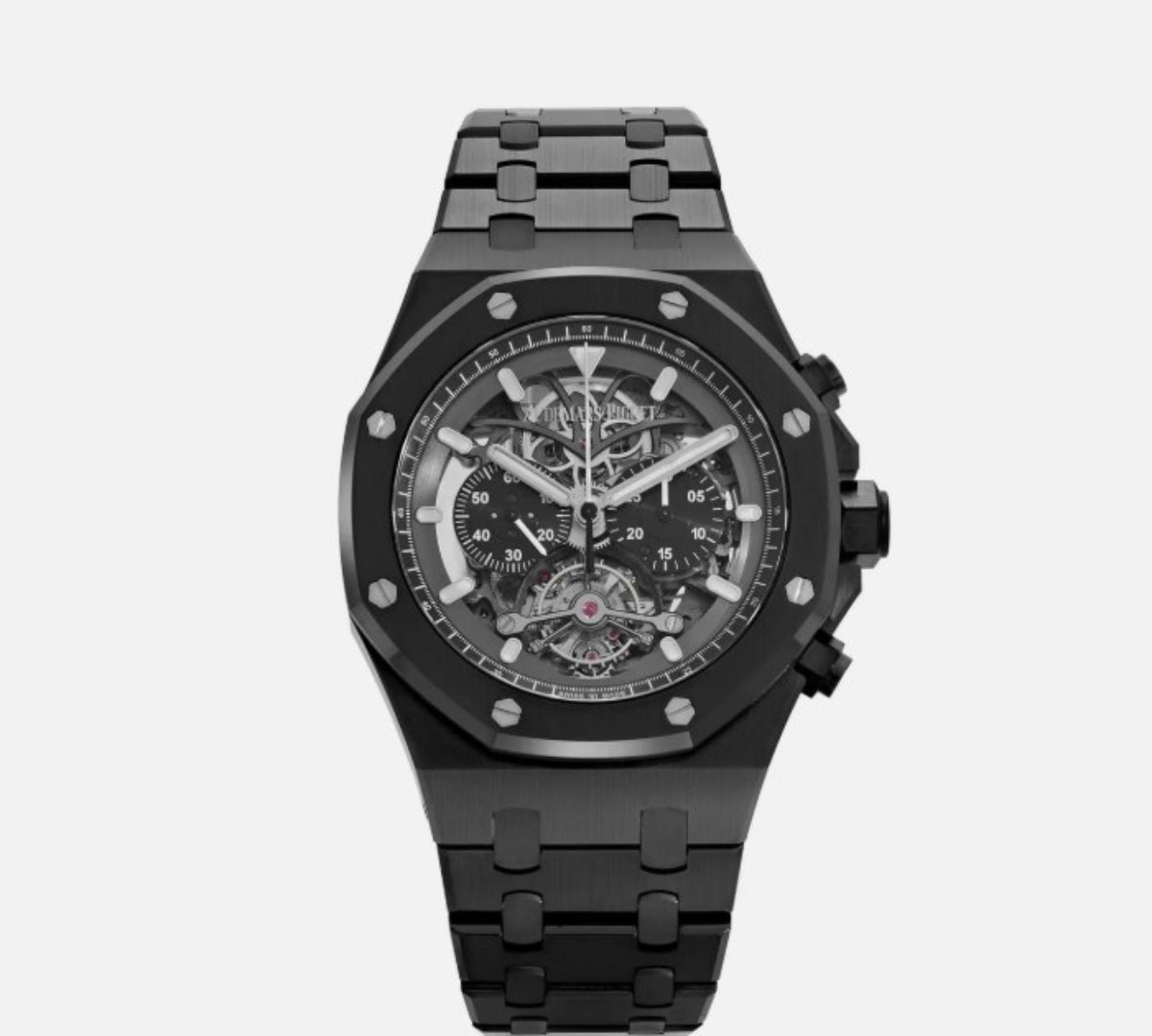 ساعة  Royal Oak 'Skeleton' Tourbillon Chronograph