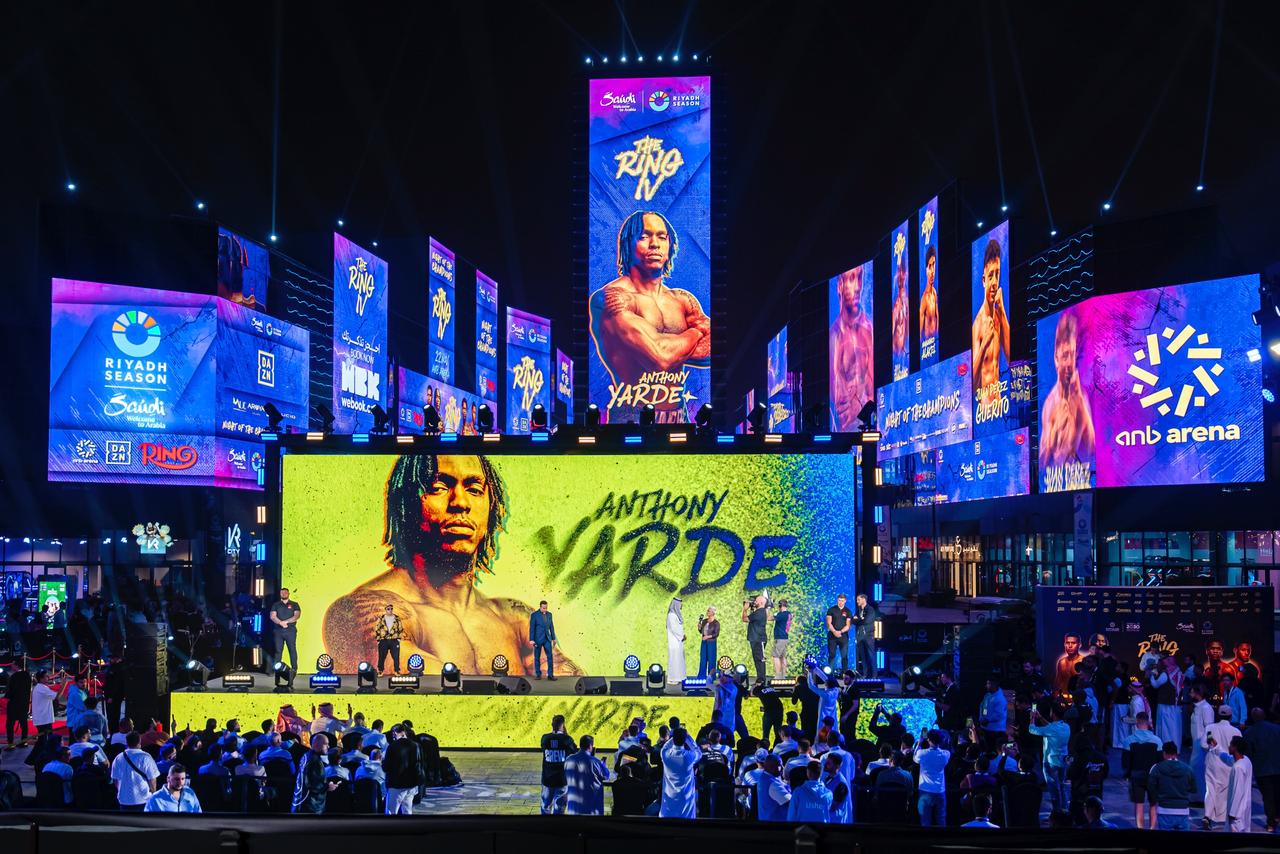 انطلاق فعالية Grand Arrival لنزال "The Ring IV" في موسم الرياض 2025