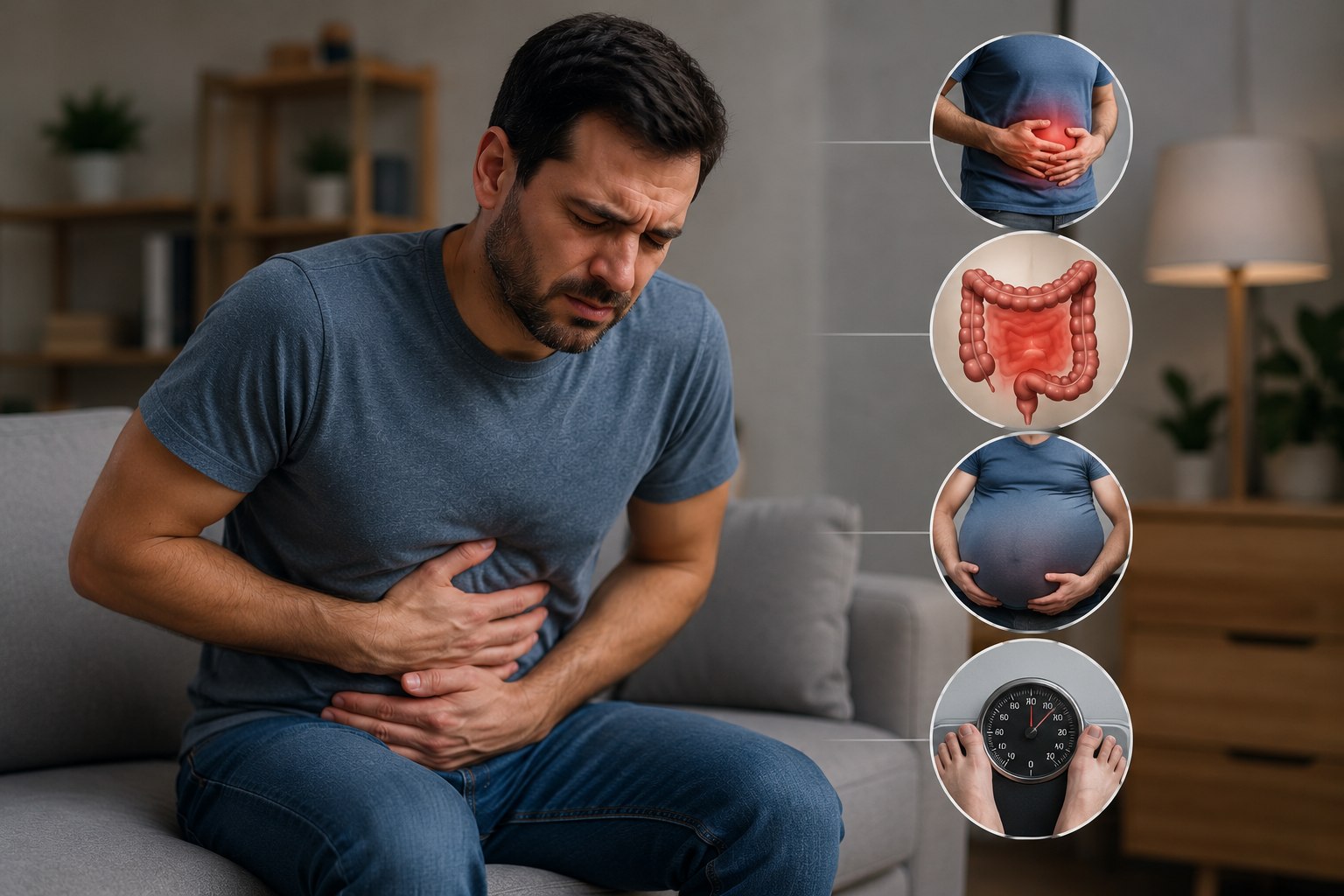 علامات جسدية تنبئ بخلل هضمي