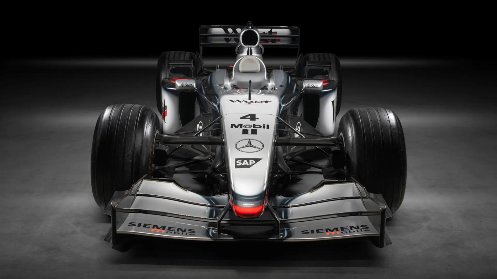 سيارة ماكلارين MP4-17A  تُعرض للبيع في مزاد بسعر يصل إلى 1.4 مليون يورو/ المصدر: RM Sotheby’s