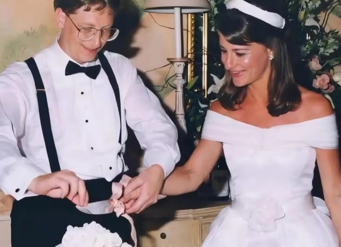 حفل زفاف بيل غيتس وميليندا غيتس/ المصدر: حساب kaizenexecutive على Instagram