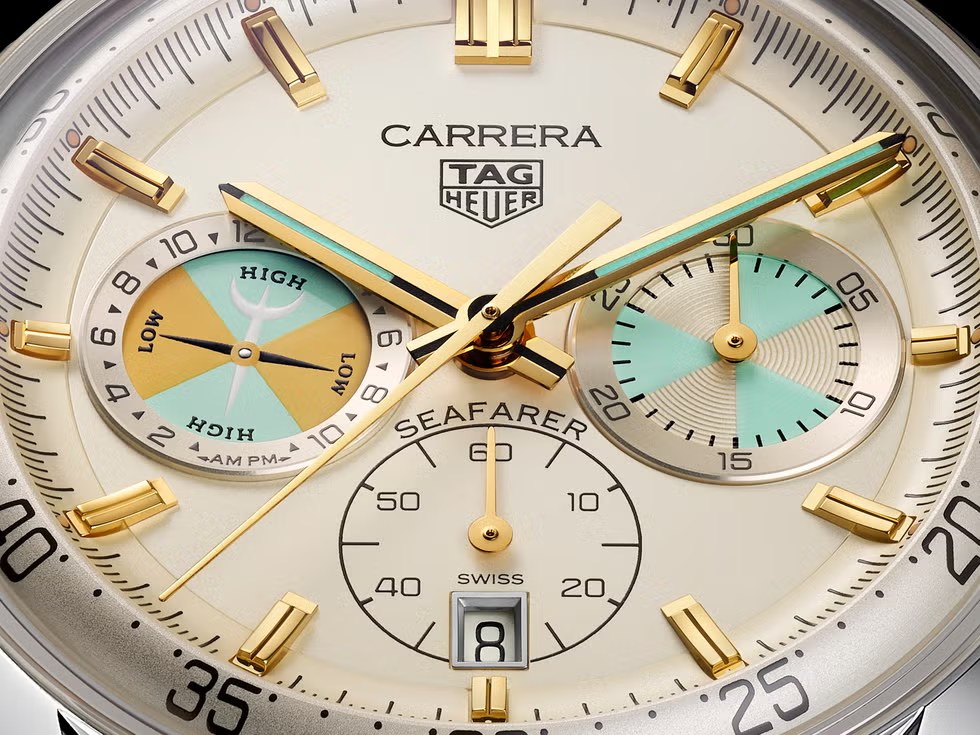 ساعة Carrera Chronograph Seafarer/ المصدر: TAG Heuer