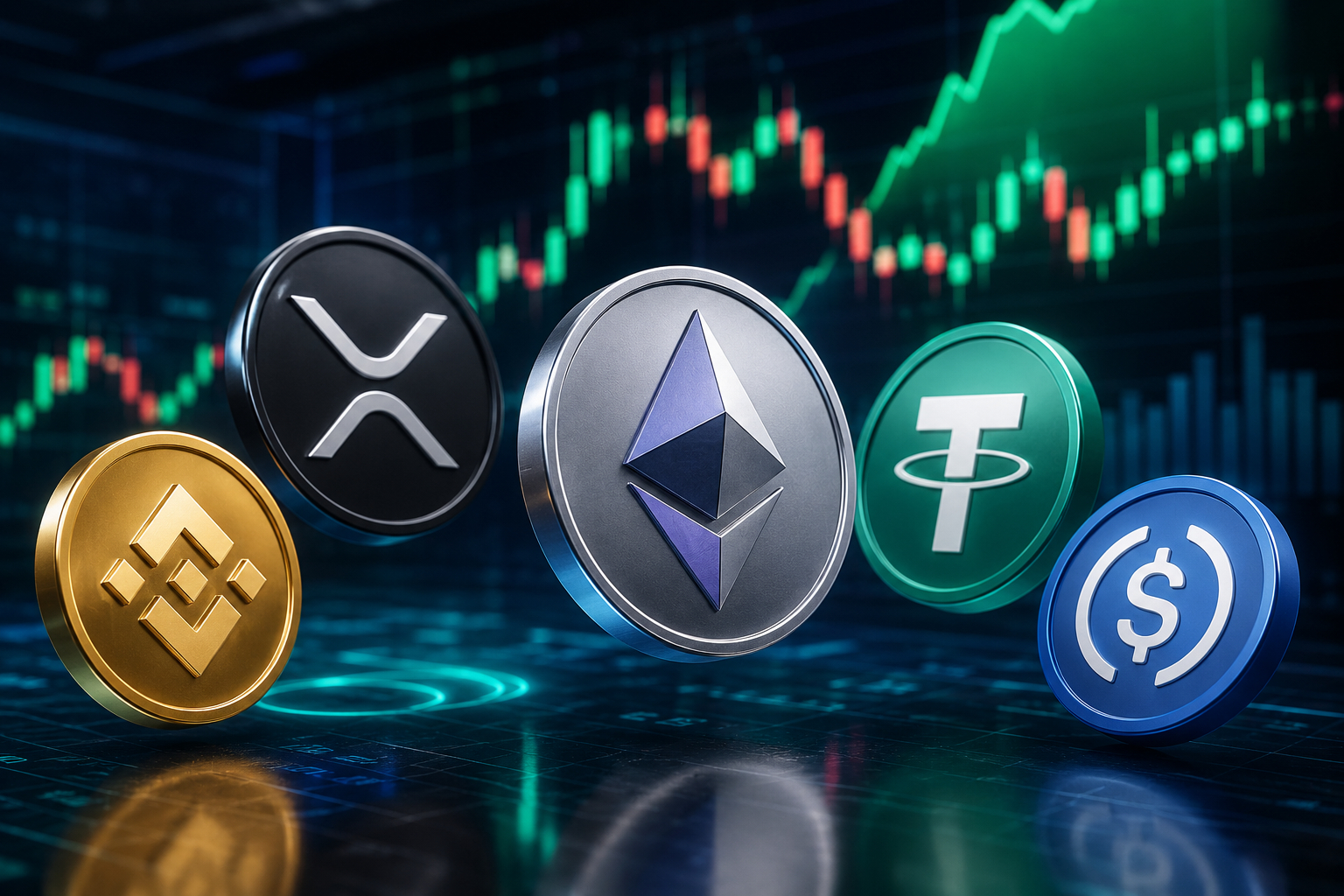 صعود جماعي للعملات الرقمية