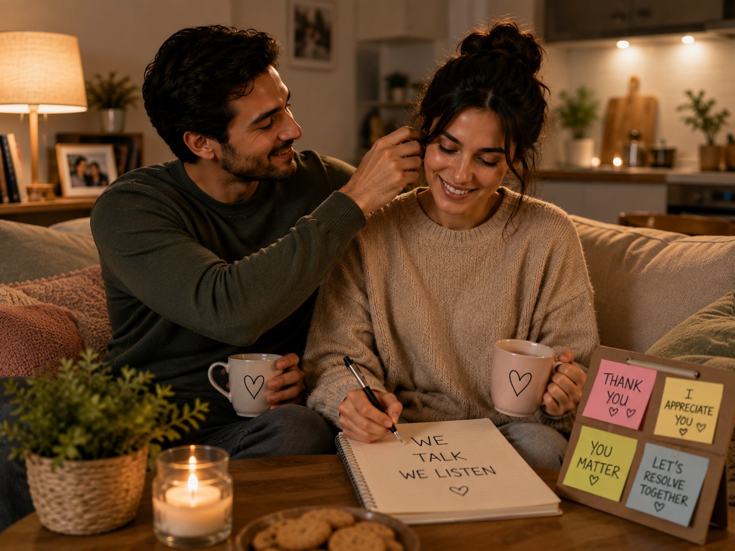 يشمل تجديد العلاقة تلك الأعمال الصغيرة واليومية التي تهدف إلى بناء استقرار طويل الأمد 