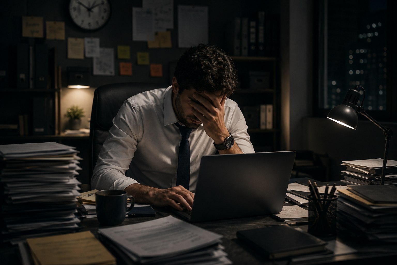تتعددُ النسخ الإنسانية التي يحاول الفرد تجنبها عبر الإفراط في العمل