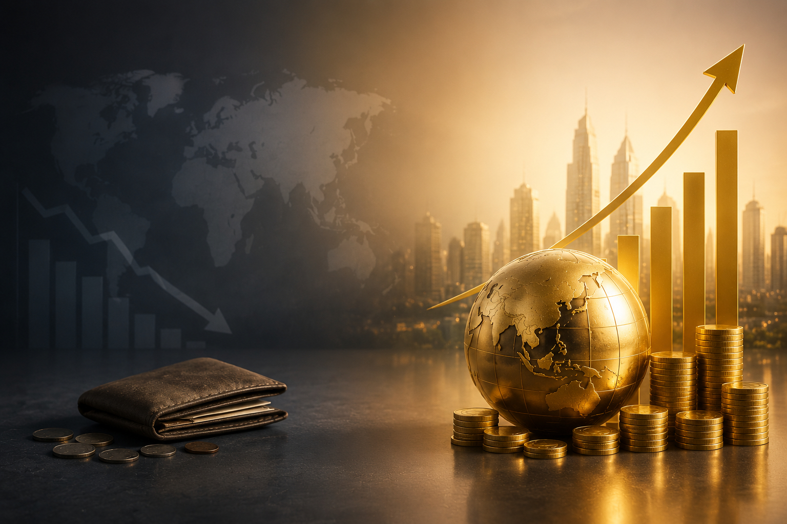 نمو الثروات يغير الخريطة الاقتصادية العالمية 