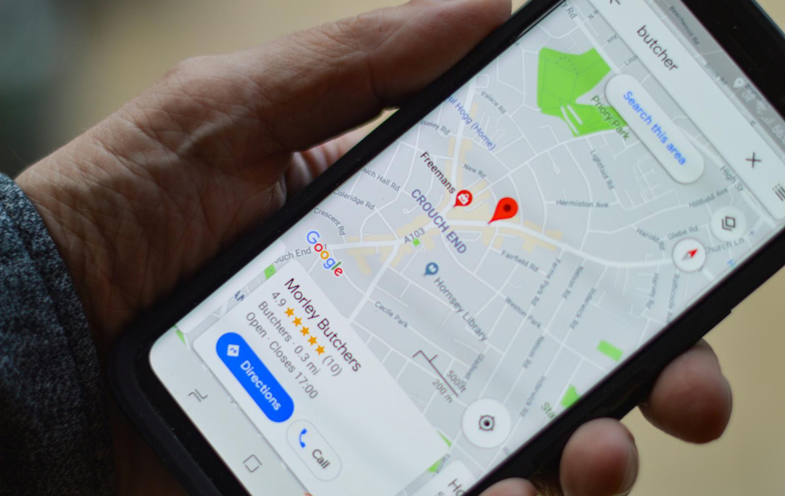 تطبيق Google Maps