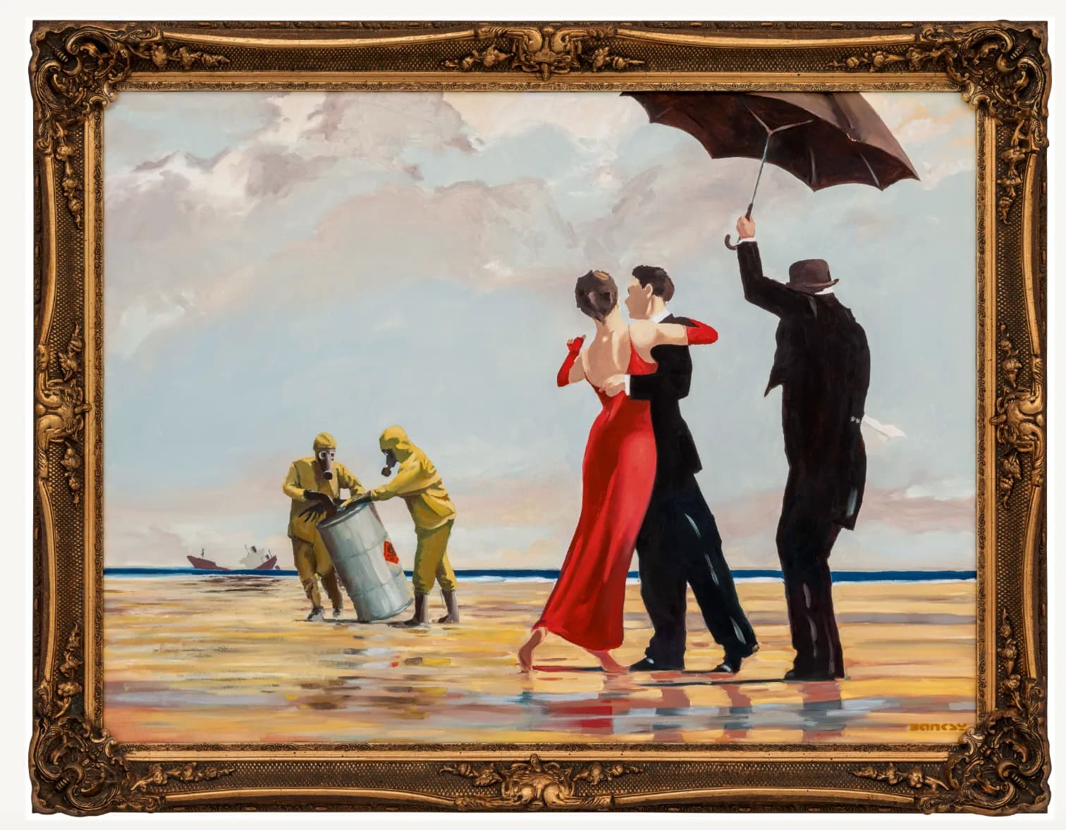  لوحة "Crude Oil (Vettriano)"