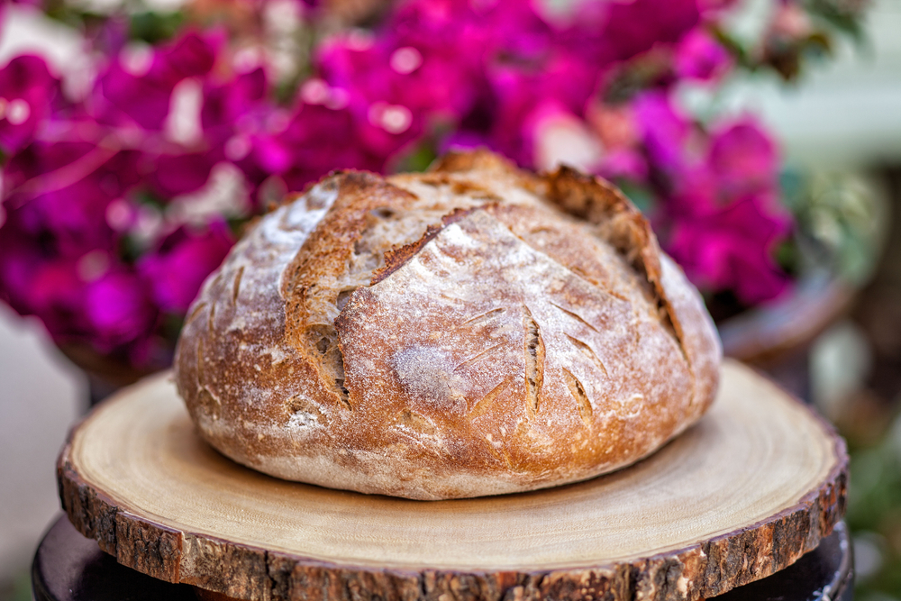 خبز العجين المخمر 